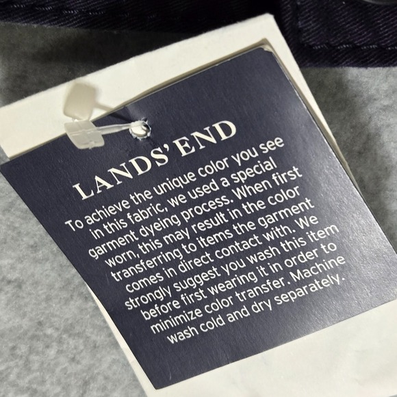 NWT Lands End Mini Straight Skirt Womens 26W Black Stretch Slit Hem Slash Pocket - Picture 8 of 15